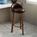 Classic Leather Bar Stool