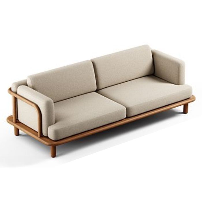 Contemporary Wooden Sofa