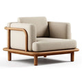 Modern Wooden Lounge Chair